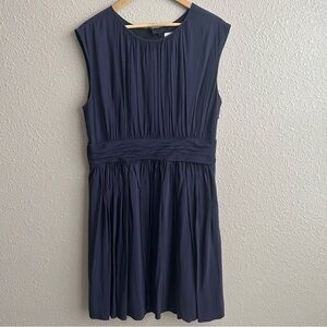 Boden Navy Selina Sleeveless Midi Dress